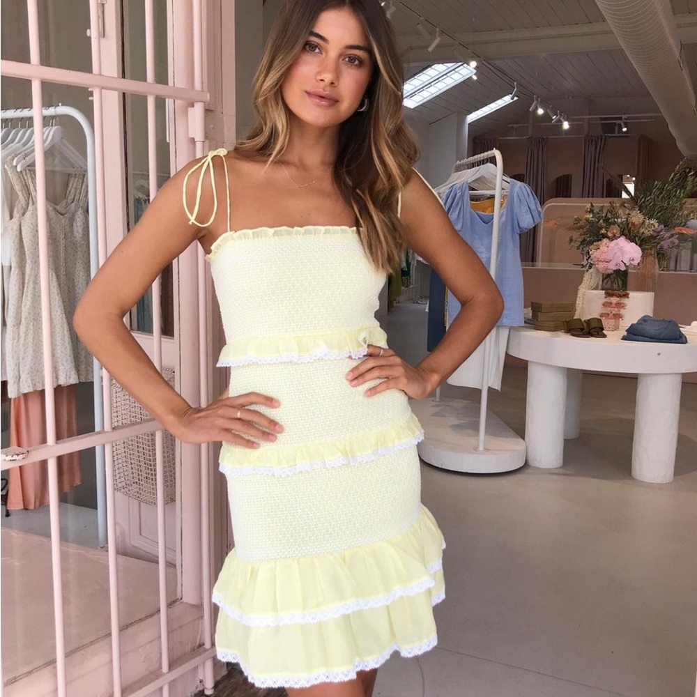 NWT Issy Gwen Dress in Sunshine